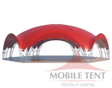 Арочный шатёр 21х16 — 336 м² Схема 2