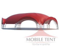 Арочный шатёр 21х16 — 336 м² Схема 3
